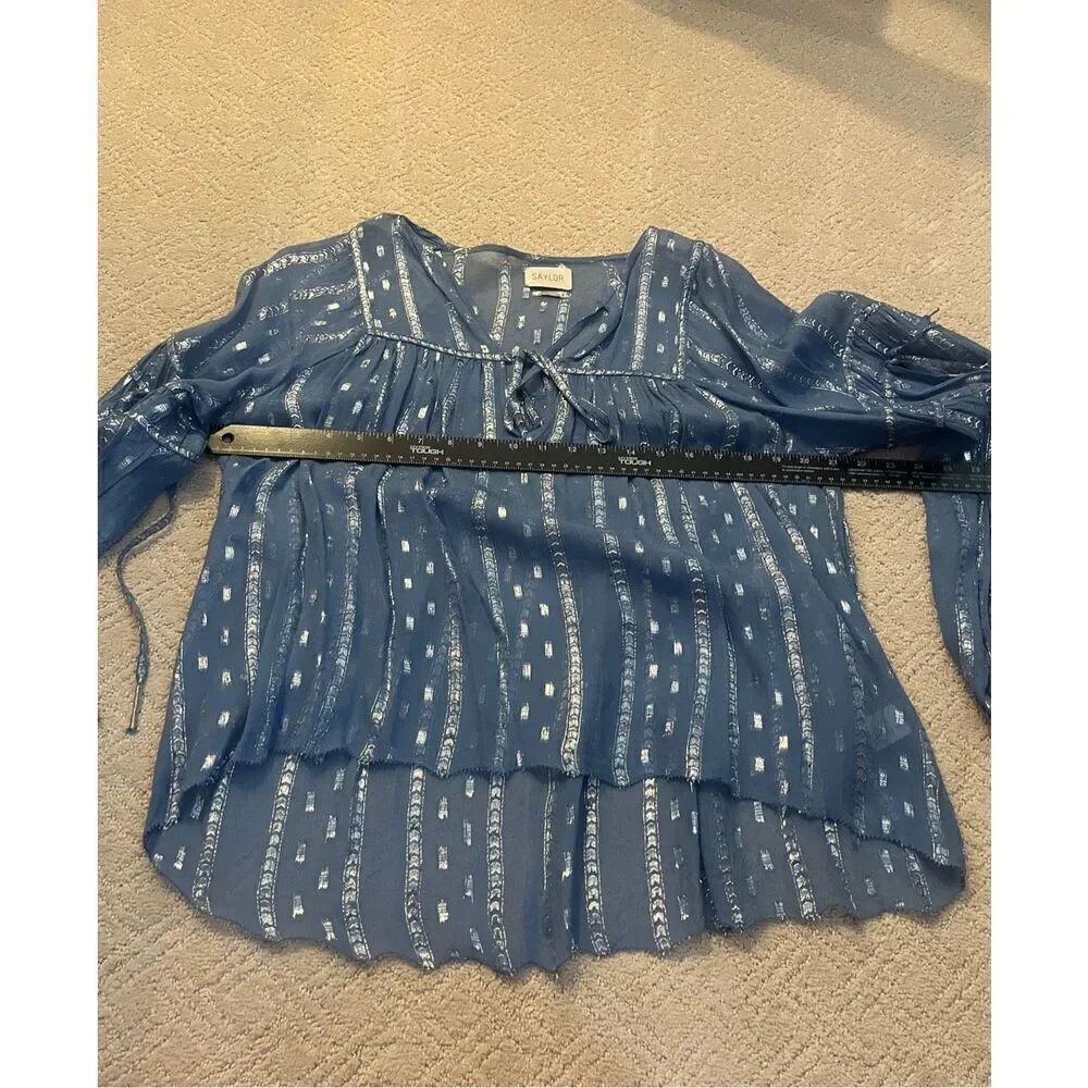 Saylor Poets Blouse - Picture 3 of 6